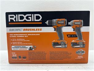 RIDGID 18V Brushless 2-Tool Combo Kit